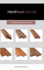 Hardhout, Tuin en Terras, Palen, Balken en Planken, Nieuw, Overige typen, 250 cm of meer, Hardhout
