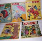 5 x oude Sjors weekbladen. 4x 1966 en 1x 1974. Zie foto's., Boeken, Gelezen, Ophalen of Verzenden, Meerdere stripboeken