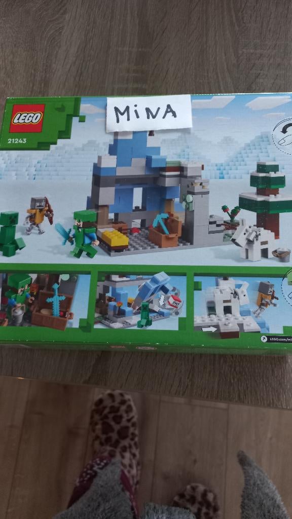 lego mindcraft, Ophalen of Verzenden, Nieuw, Complete set, Lego