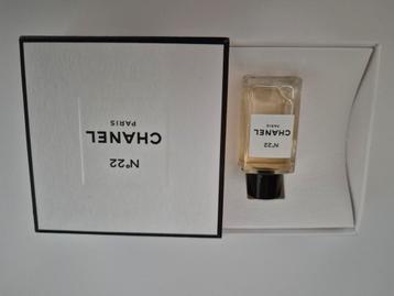Chanel Les Exclusifs Miniatuur No 22, inhoud 4 ml edp beschikbaar voor biedingen