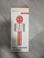 Karaoke microfoon zwart, Ophalen of Verzenden, Zo goed als nieuw, Complete set