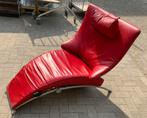 Relaxstoel Solo - Design Leer, Huis en Inrichting, Ophalen, Gebruikt, 100 tot 125 cm, Leer