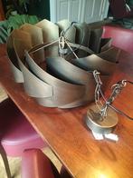 Bronzen Hanglamp - Modern Design, Huis en Inrichting, Lampen | Hanglampen, Ophalen, Gebruikt, Metaal, Modern