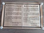 Bekendmaking poster s-Gravenhage 24 september 1944, Ophalen of Verzenden, Landmacht, Nederland, Foto of Poster