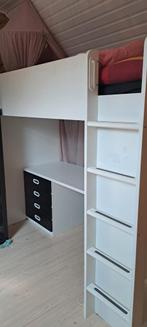 Ikea hoogslaper met kast en bureau, Ophalen, Gebruikt, Hoogslaper