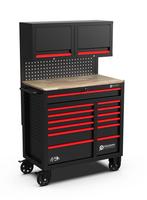 Gereedschapswagen STAHLGRUPPE SG42 - Rood, Ophalen, Nieuw