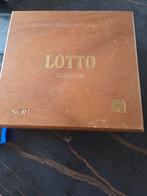 Vintage Lotto spel in houten kist, Ophalen of Verzenden