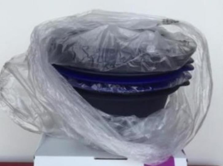 Nieuwe Tupperware micro Urban 3 liter, Huis en Inrichting, Keuken | Tupperware, Nieuw, Overige typen, Blauw, Ophalen of Verzenden