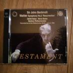 Mahler 2 Barbirolli - BPO 2 cd, Cd's en Dvd's, Cd's | Klassiek, Verzenden, Romantiek, Zo goed als nieuw, Orkest of Ballet