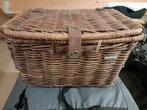Vintage Fietsmand met Deksel, Overige materialen, Minder dan 50 cm, Gebruikt, Minder dan 50 cm