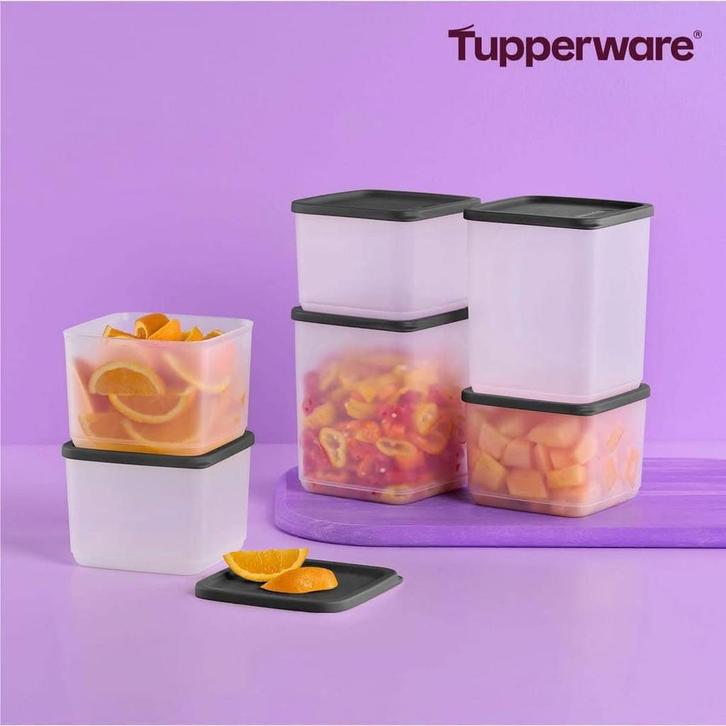 Tupperware Cubix Set (6), Huis en Inrichting, Keuken | Tupperware, Nieuw, Bak of Kom, Ophalen of Verzenden