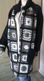 Granny square lang vest maat XL, Kleding | Dames, Truien en Vesten, Verzenden, Gedragen, Maat 46/48 (XL) of groter, Overige kleuren