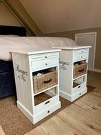 2 Riviera Maison Nachtkastjes - Rangez en Plus, Huis en Inrichting, Minder dan 45 cm, Zo goed als nieuw, Hout, 55 tot 70 cm