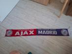 Ajax - Real Madrid Sjaal 2010, ., Ophalen of Verzenden, Zo goed als nieuw, .