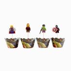 Ultra nieuwe AVENGERS Houders + Toppers sets vanaf € 5,50, Verzenden, Nieuw, Cupcakes, Versiering