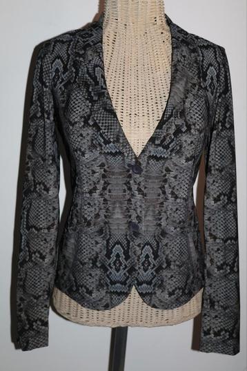 Cassiopee Blazer Jasje Snake Print Maat 38 beschikbaar voor biedingen