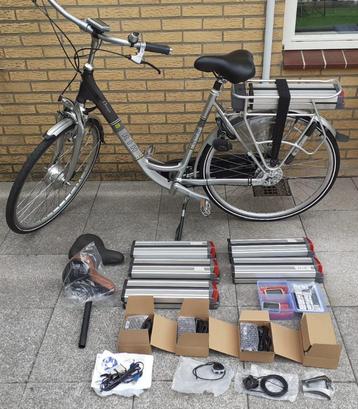 RIH Omega elektrische fiets ebike met diverse RIH onderdelen beschikbaar voor biedingen