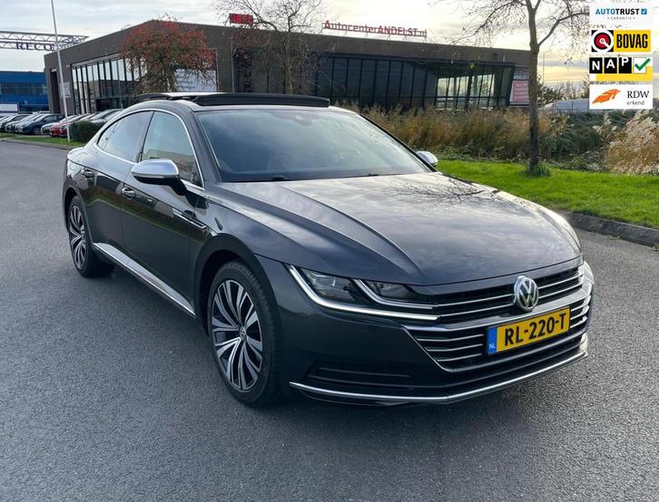 Volkswagen Arteon 2.0 TSI Business Line Aut, Open dak, Leder, Auto's, Volkswagen, Bedrijf, Te koop, Arteon, ABS, Adaptive Cruise Control