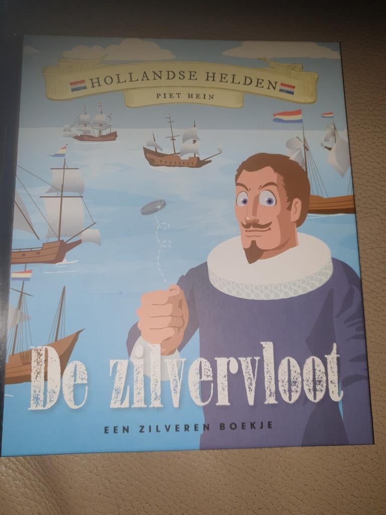 De Zilvervloot - Piet Hein - Kinderboek, Ophalen of Verzenden, Zo goed als nieuw, Piet Hein, Fictie algemeen