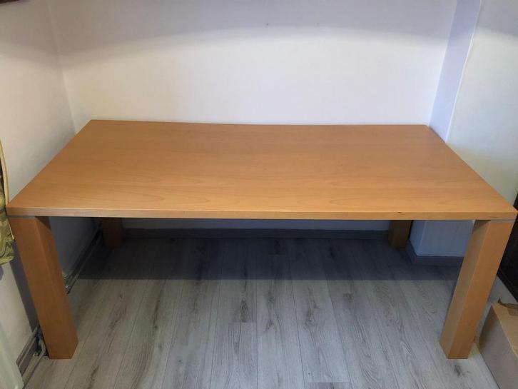 Mooie stevige bureau of eetkamertafel, Huis en Inrichting, Bureaus, Gebruikt, Ophalen