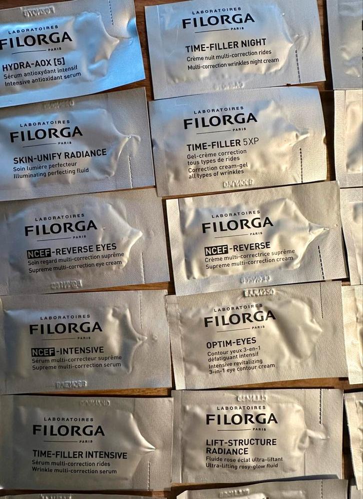 veel Filorga huidverzorging Proefjes, per 20 stuks verpakt, Sieraden, Tassen en Uiterlijk, Uiterlijk | Cosmetica en Make-up, Nieuw