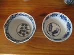2  oude chinese porseleinen kommetjes, Verzenden