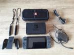 Nintendo Switch V2 Compleet in Top Staat + Beschermcase, Spelcomputers en Games, 1 speler, Racen en Vliegen, Ophalen of Verzenden