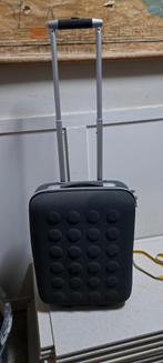 Rolkoffer zwart zgan, Hard kunststof, Minder dan 50 cm, Ophalen of Verzenden, Zo goed als nieuw