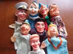 8 Oude POPPENKASTPOPPEN (A), Antiek en Kunst, Ophalen of Verzenden