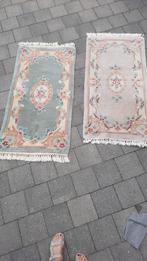 2 Chinese tapijtjes, Huis en Inrichting, Ophalen, Gebruikt, 100 tot 150 cm, Groen