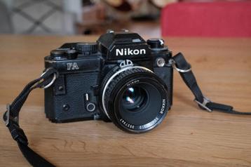 Nikon FA analoge spiegelreflex – met optionele 50mm f/2 lens beschikbaar voor biedingen