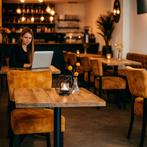 Lisa Rome horeca stoelen velour oker  GROTE VOORRAAD  375, Huis en Inrichting, Stoelen, Bruin, Nieuw, Ophalen of Verzenden, Vijf, Zes of meer stoelen