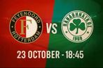 Feyenoord - Panathinaikos vak UU, Tickets en Kaartjes, Sport | Voetbal, Seizoenskaart, Eén persoon, Augustus