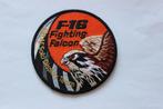 swirl  f-16  demo team  2004   gouddraad  rnlaf, Verzenden, Zo goed als nieuw, Patch, Badge of Embleem
