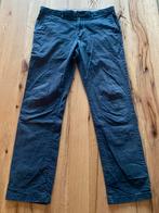 Tommy Hilfiger chino broek blauw maat 36/34, Maat 52/54 (L), Tommy Hilfiger, Gedragen, Verzenden