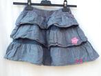 Leuk spijkerrokje met laagjes. mt 128 Merk K3, Meisje, ., Ophalen of Verzenden, Zo goed als nieuw