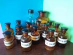 apothekersflesjes, scheikundepotjes, Ophalen of Verzenden, Gebruikt