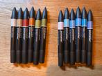 Winsor & Newton Promarkers - 12 stuks, Hobby en Vrije tijd, Ophalen of Verzenden, Gebruikt, Potlood of Stift