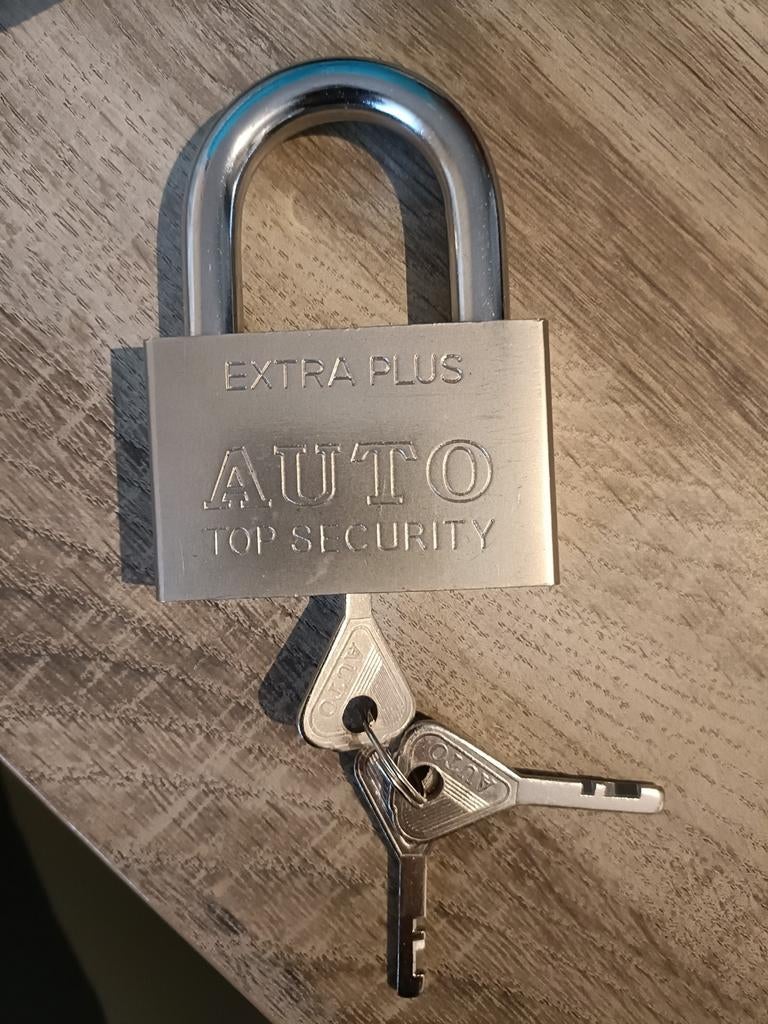 Stalen Hangslot, Ophalen of Verzenden, Nieuw, Slot