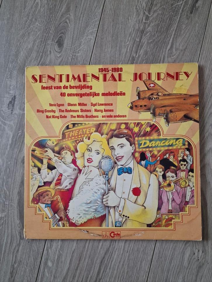 Sentimental Journey - 40 Onvergetelijke Melodieën, Cd's en Dvd's, Cd's | Verzamelalbums, Zo goed als nieuw, Pop, Ophalen of Verzenden