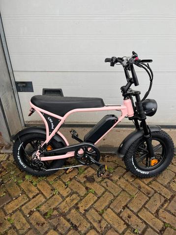 Fatbike v8 c80 mini roze nieuw alarm hydraulische remmen beschikbaar voor biedingen