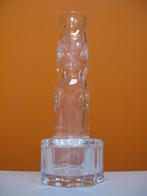 retro vintage dikwandig kristal geslepen vaasje 70s, Gebruikt, Overige kleuren, Ophalen of Verzenden, Glas
