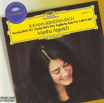 BACH Toccata bwv911 CD ARGERICH DG ORIGINALS NIEUWSTAAT beschikbaar voor biedingen
