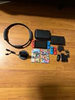 Nintendo Switch V1 + Mario Kart 8 Deluxe & Extra Accessoires, Spelcomputers en Games, Games | Nintendo Switch, 3 spelers of meer
