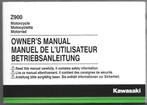 Kawasaki Z900 manual handleiding, Motoren, Handleidingen en Instructieboekjes, Kawasaki
