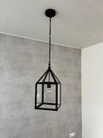 Hanglamp zwart metaal, Huis en Inrichting, Lampen | Hanglampen, Ophalen, Gebruikt, Metaal, Minder dan 50 cm