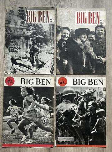 Oorlogtijdschrift Big Ben deel 1-2-3-4 beschikbaar voor biedingen