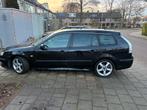 Saab 9-3 1.8 T Sport Estate AUT 2007 Zwart, 1998 cc, Zwart, 4 cilinders, Leder en Stof