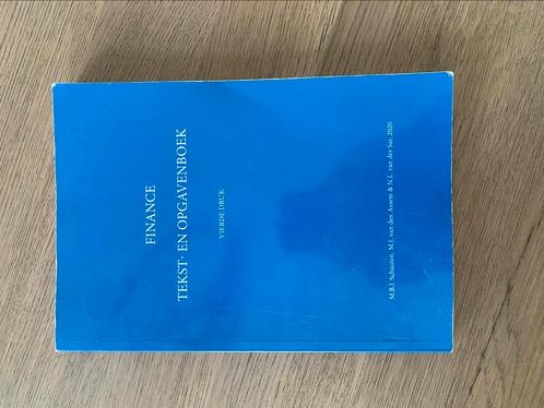 Schauten - Finance tekst- en opgavenboek (4e editie), Boeken, Studieboeken en Cursussen, Zo goed als nieuw, WO, Ophalen of Verzenden