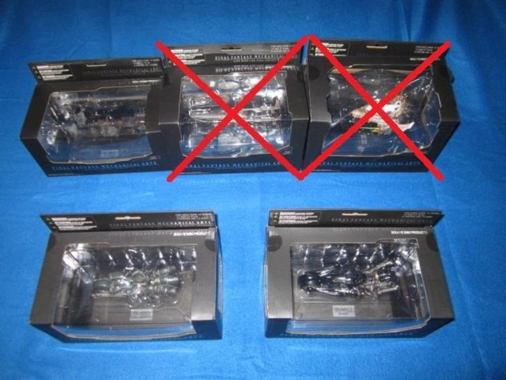 Final Fantasy Mechanical Arts Cloud Kadaj Motor, Sister Ray, Verzamelen, Speelgoed, Nieuw, Ophalen of Verzenden